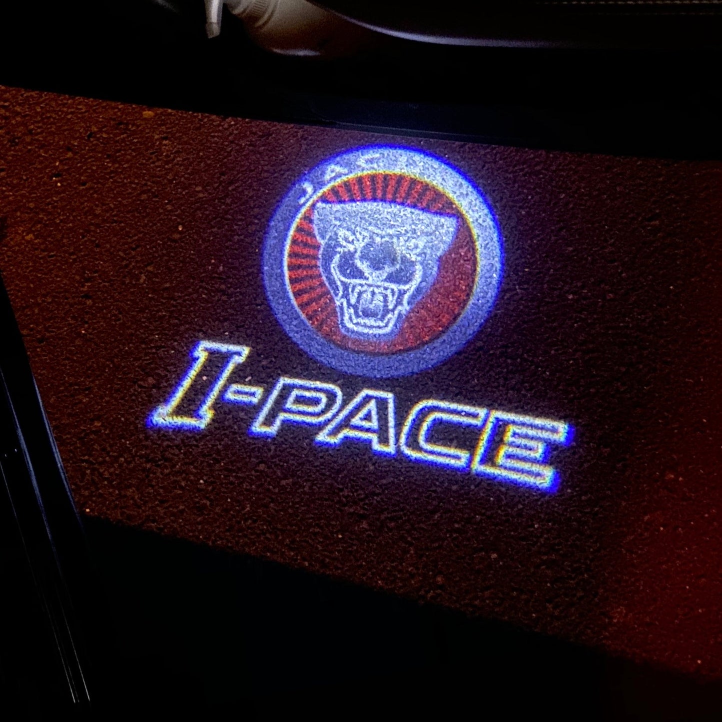 JAGUAR I PACE LOGO PROJECROTR LIGHTS Nr.127 (quantity 1 = 1 sets/2 door lights