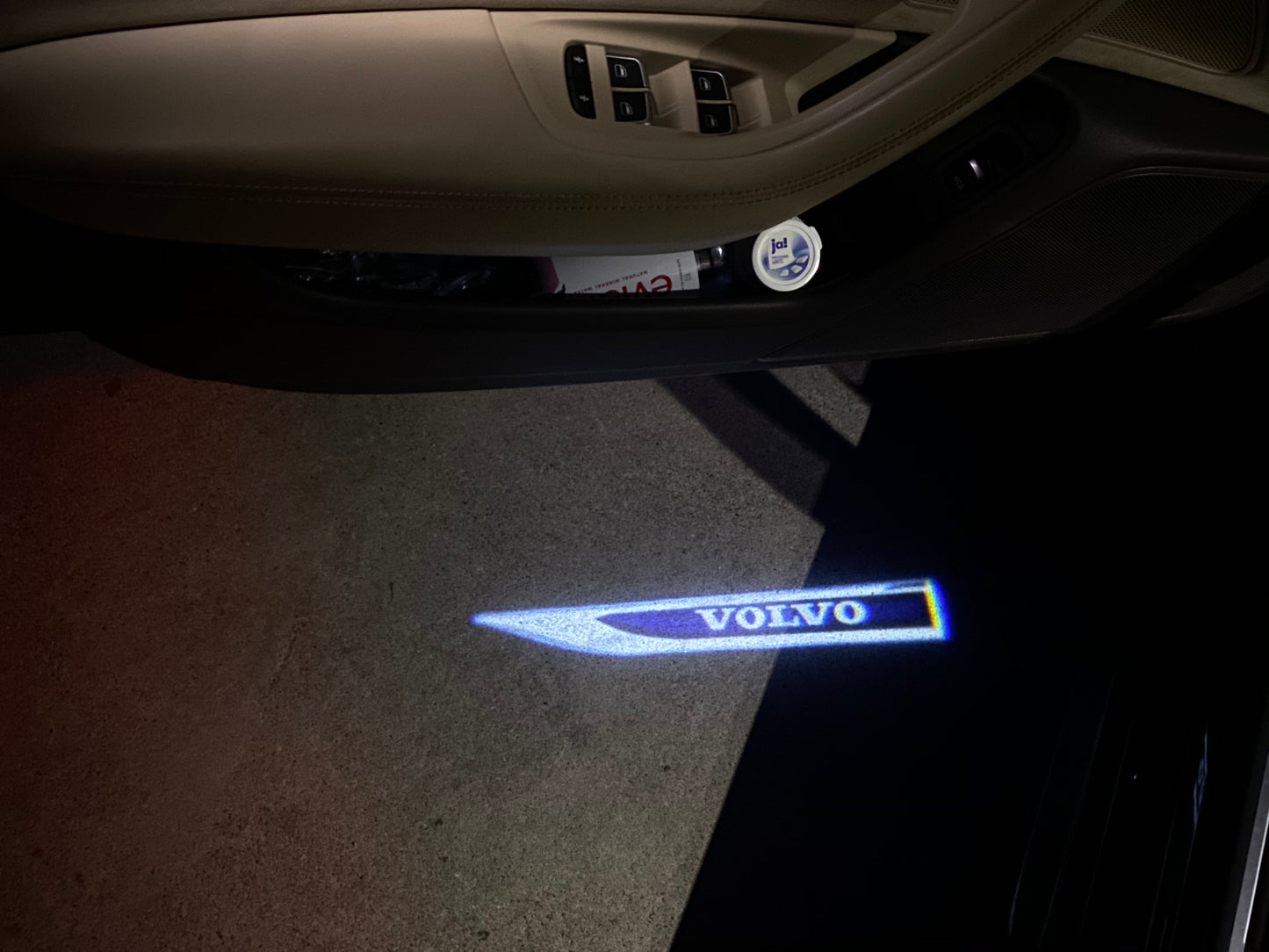 Volvo Original LOGO PROJECROTR LIGHTS Nr.139 (quantity 1 = 2 Logo Film / 2 door lights)