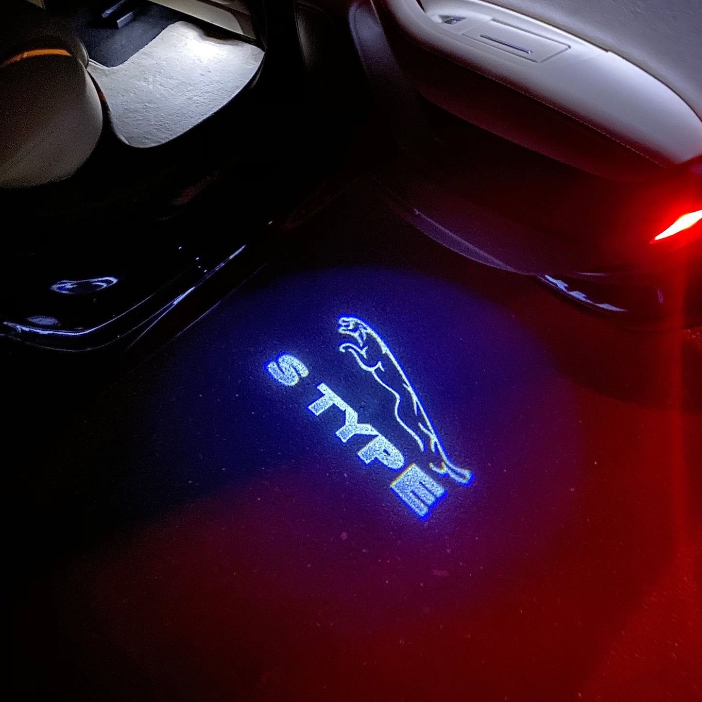 JAGUAR S TYPE LOGO PROJECROTR LIGHTS Nr.134 (quantity 1 = 1 sets/2 door lights)