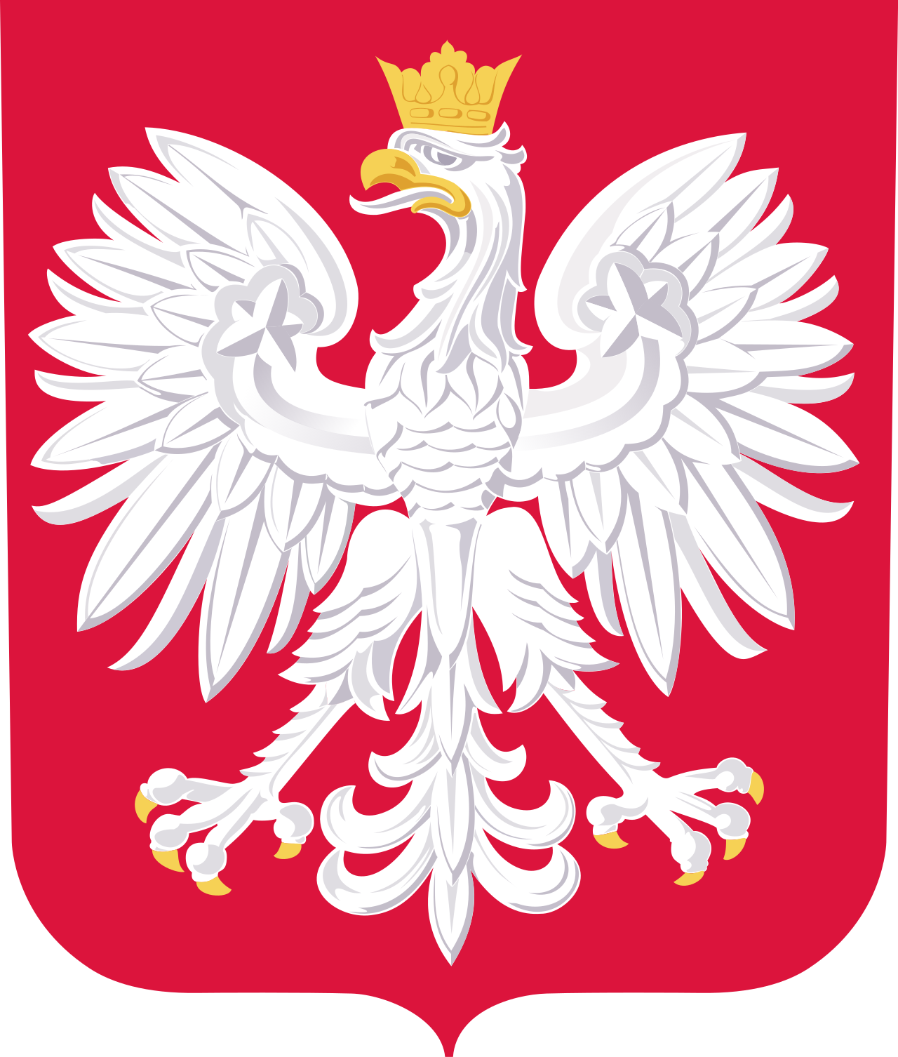 Rzeczpospolita Polska National Flag logo door lights (quantity 1 = 1 sets / 2 logo film / Can replace of lights other logos )