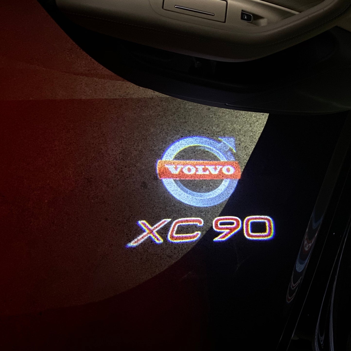 Volvo XC 90 LOGO PROJECROTR LIGHTS Nr.12 (quantity 1 = 2 Logo Film / 2 door lights)
