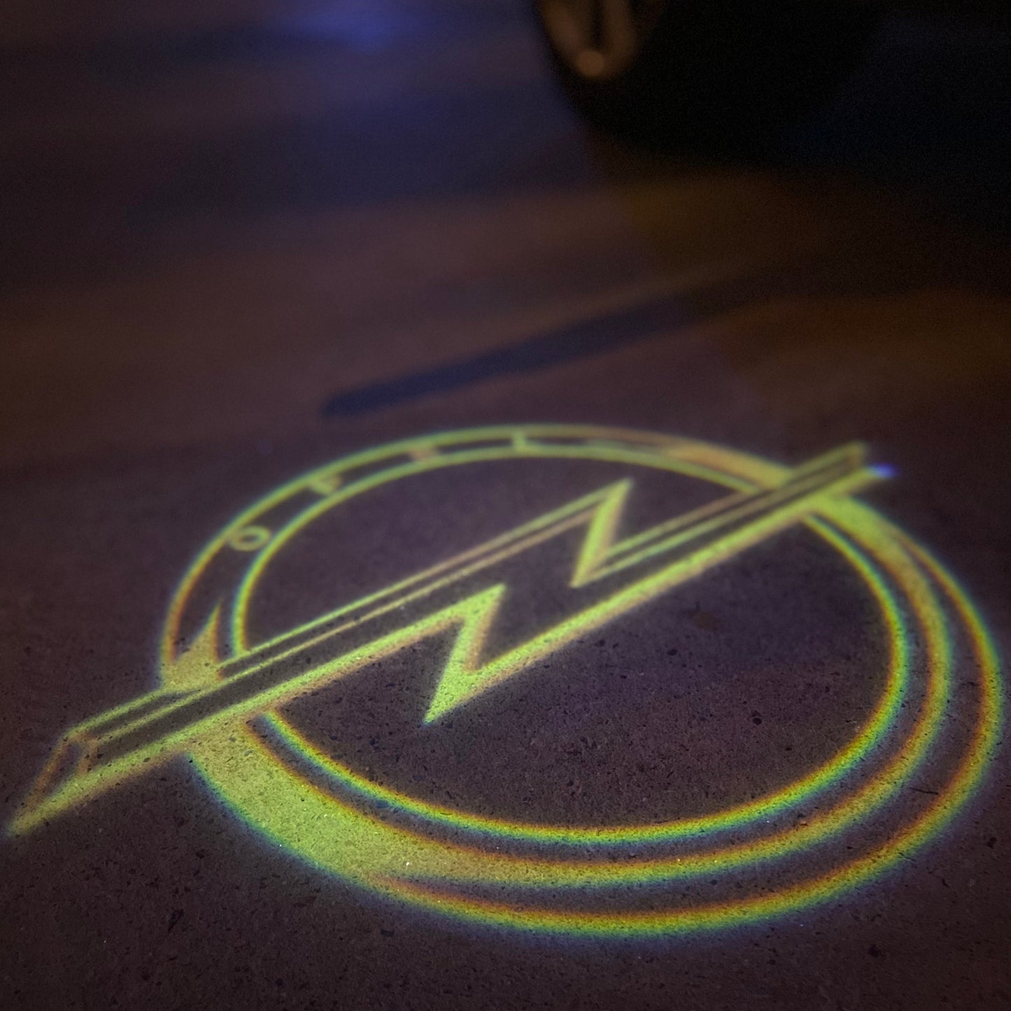 Opel Original LOGO PROJECROTR LIGHTS Nr.1421 (quantity 1 = 1 sets/2 door lights)