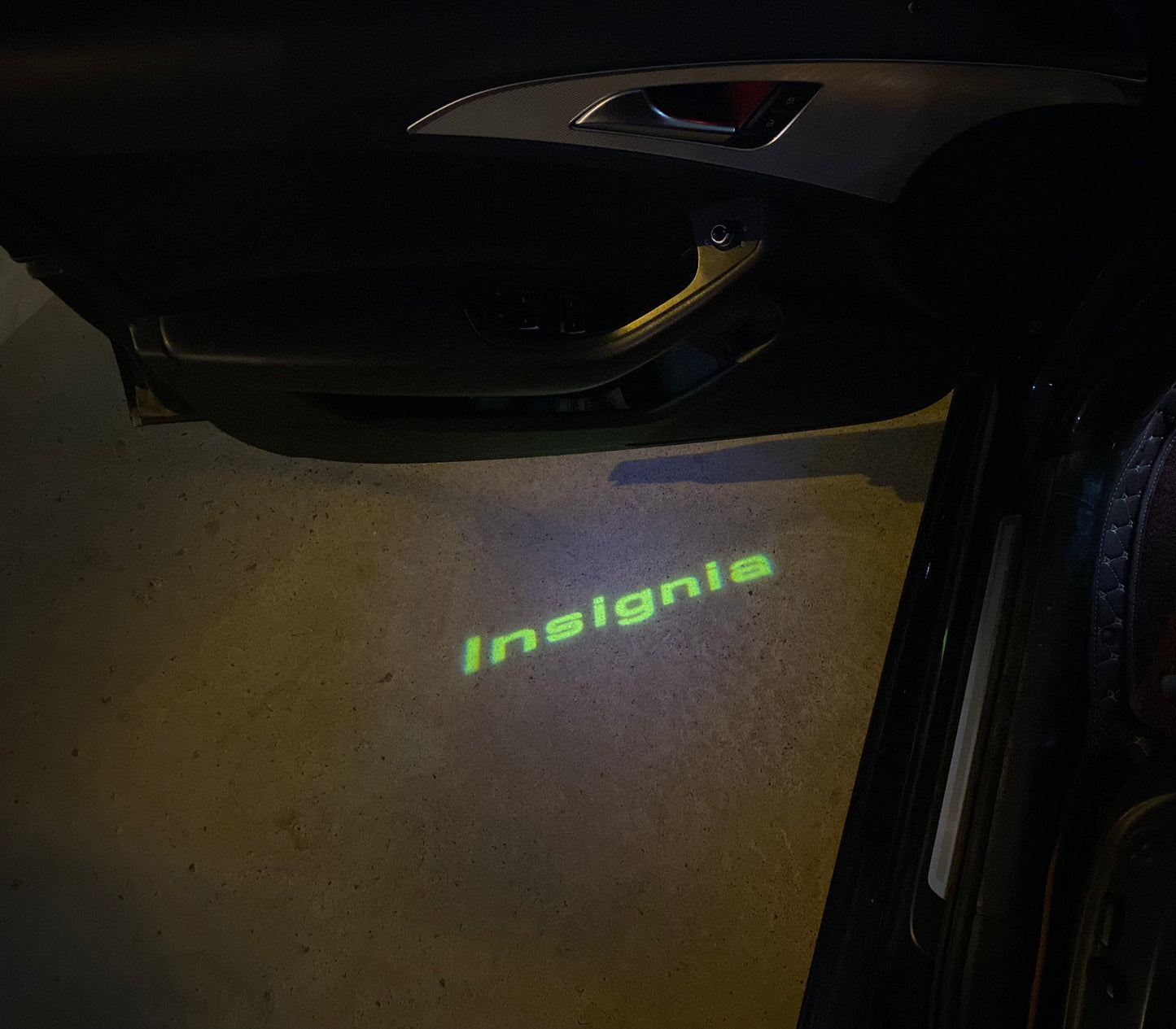 Opel Insignia Original LOGO PROJECROTR LIGHTS Nr.1433 (quantity 1 = 1 sets/2 door lights)