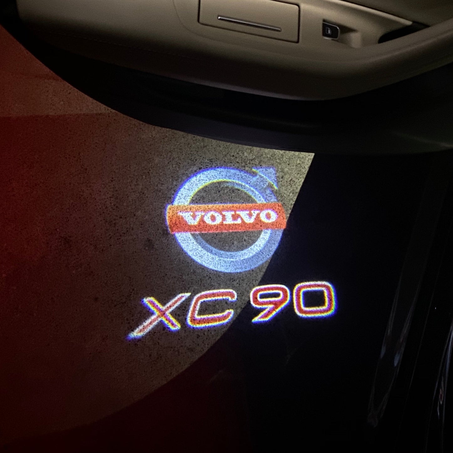 Volvo XC 90 LOGO PROJECROTR LIGHTS Nr.12 (quantity 1 = 2 Logo Film / 2 door lights)