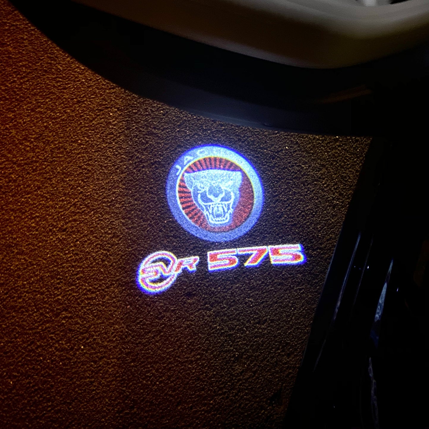 JAGUAR 575 LOGO PROJECROTR LIGHTS Nr.115 (quantity 1 = 1 sets/2 door lights)