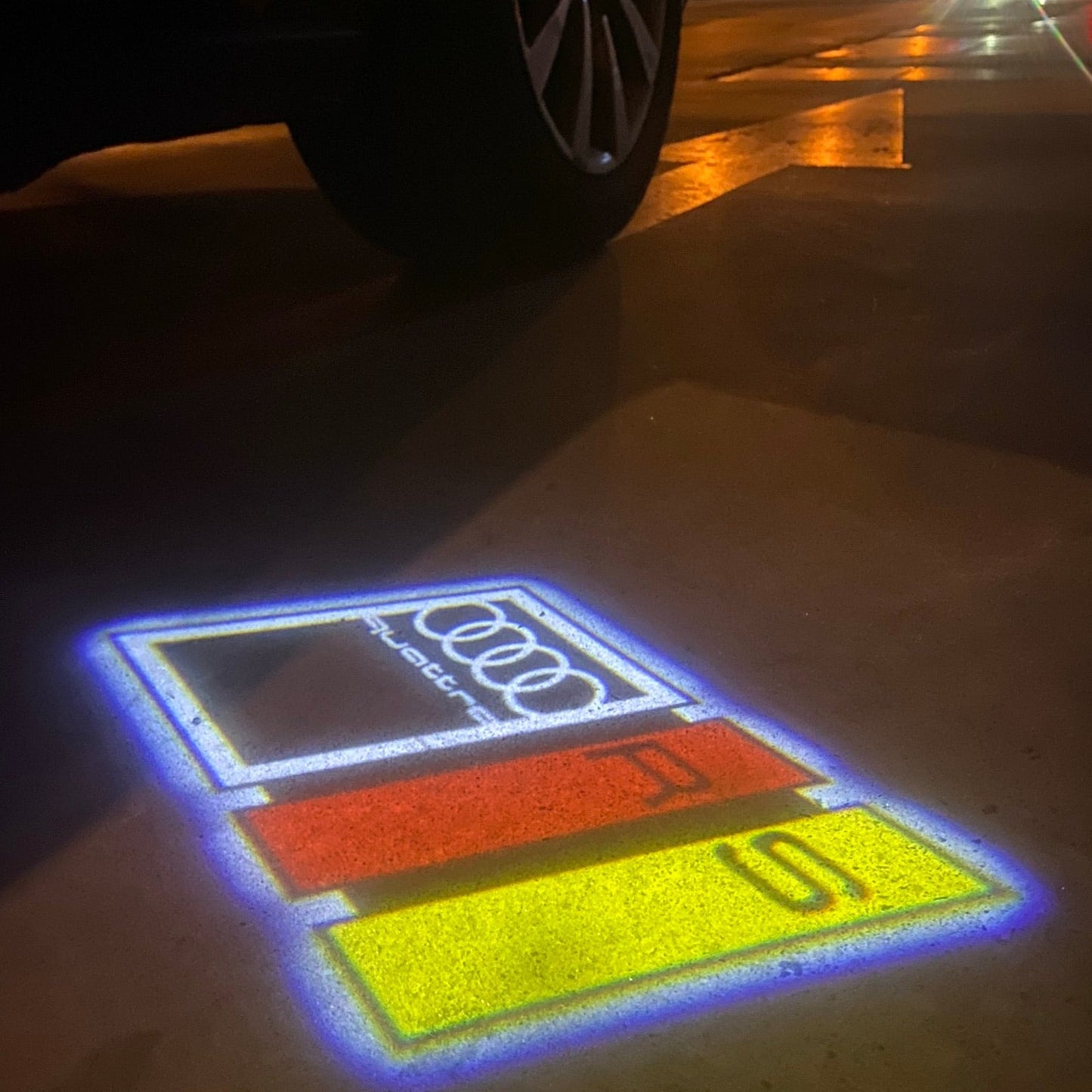 AUDI RS LOGO PROJECTOT LIGHTS Nr.3722
