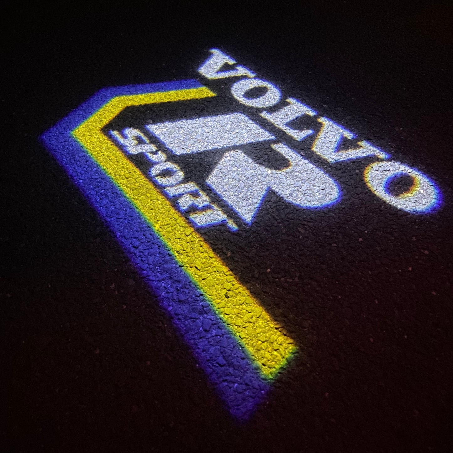 Volvo R SPORT LOGO PROJECROTR LIGHTS Nr.37 (quantity 1 = 2 Logo Film / 2 door lights)