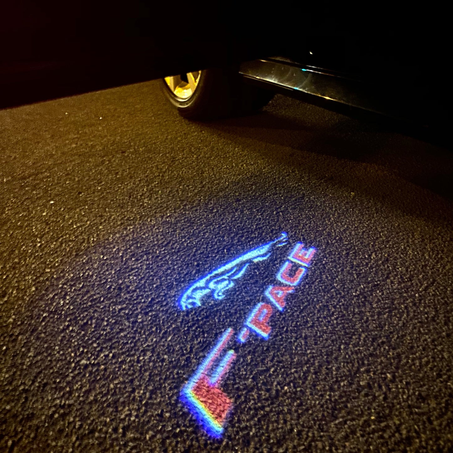 JAGUAR F PACE LOGO PROJECROTR LIGHTS Nr.128 (quantity 1 = 1 sets/2 door lights)