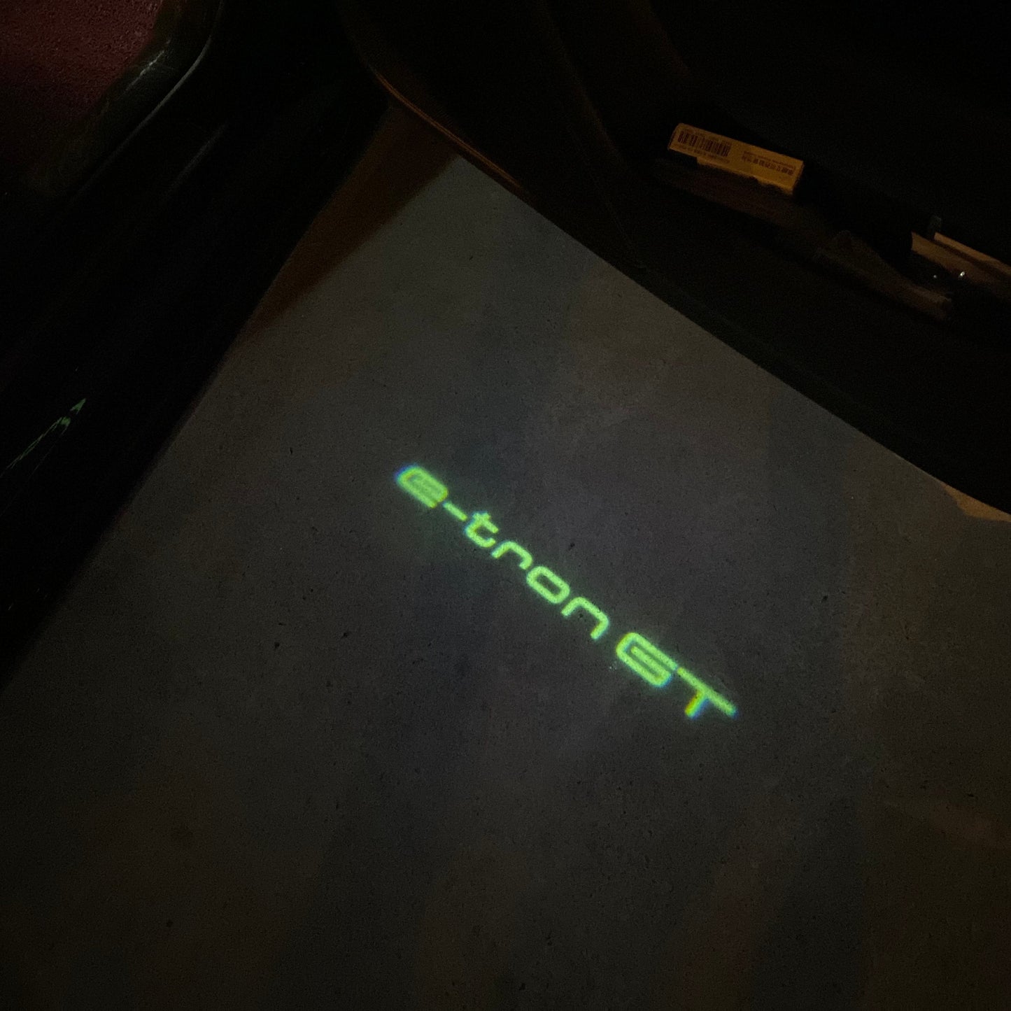 AUDI E-TRON GT LOGO PROJECTOT LIGHTS Nr.3709