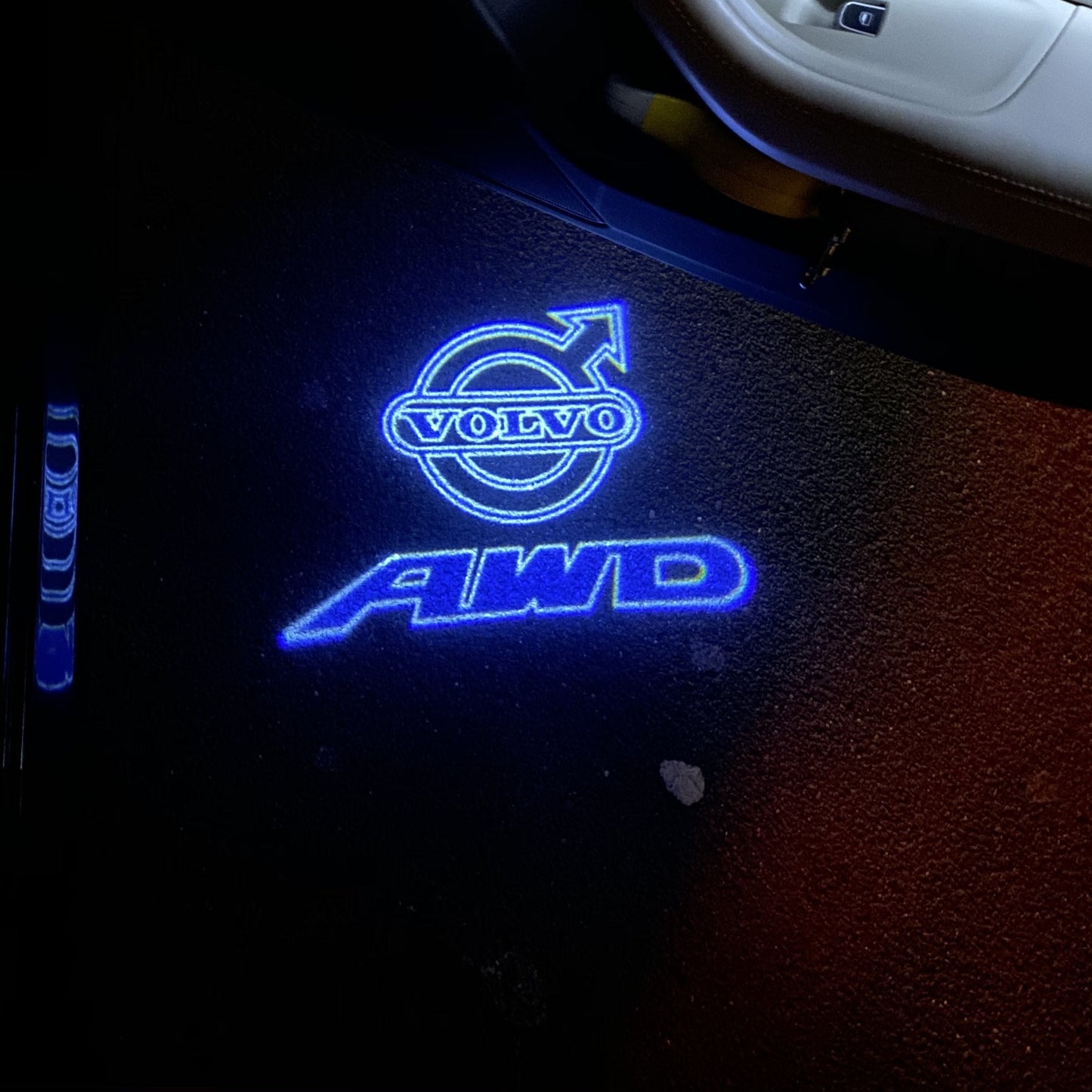 Volvo AWD LOGO PROJECROTR LIGHTS Nr.64 (quantity 1 = 2 Logo Film / 2 door lights)