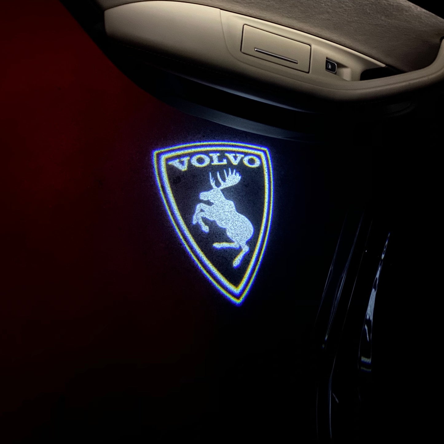 Volvo Milu deer LOGO PROJECROTR LIGHTS Nr.78 (quantity 1 = 2 Logo Film / 2 door lights)