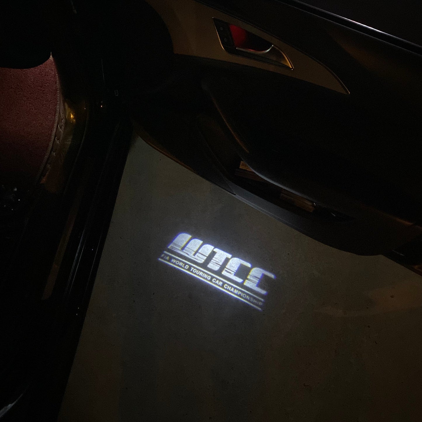WTCC Logo Nr.19L2 (quantity 1 = 2 Logo Films /2 door lights)Automobile Racing & Culture