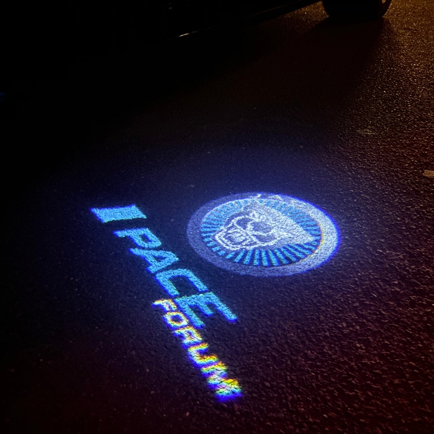 JAGUAR I PACE LOGO PROJECROTR LIGHTS Nr.120 (quantity 1 = 1 sets/2 door lights)