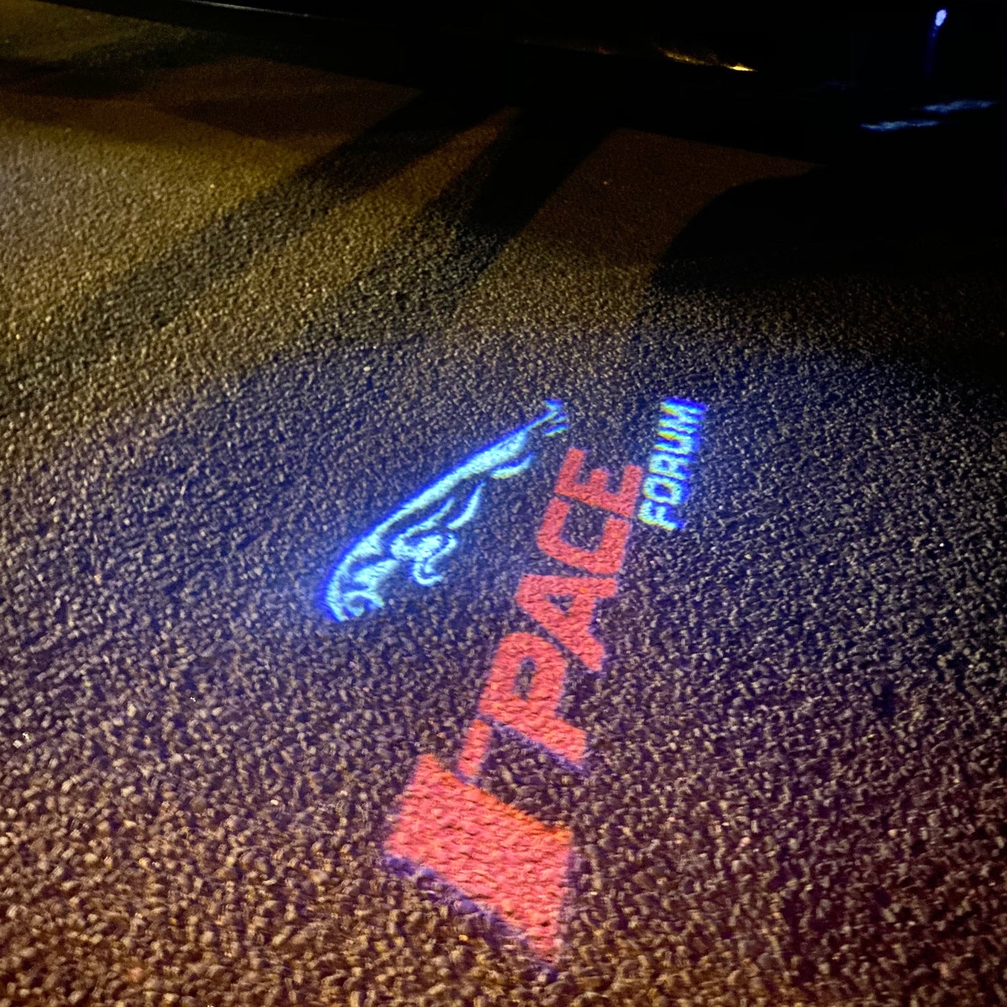JAGUAR I PACE LOGO PROJECROTR LIGHTS Nr.119 (quantity 1 = 1 sets/2 door lights)