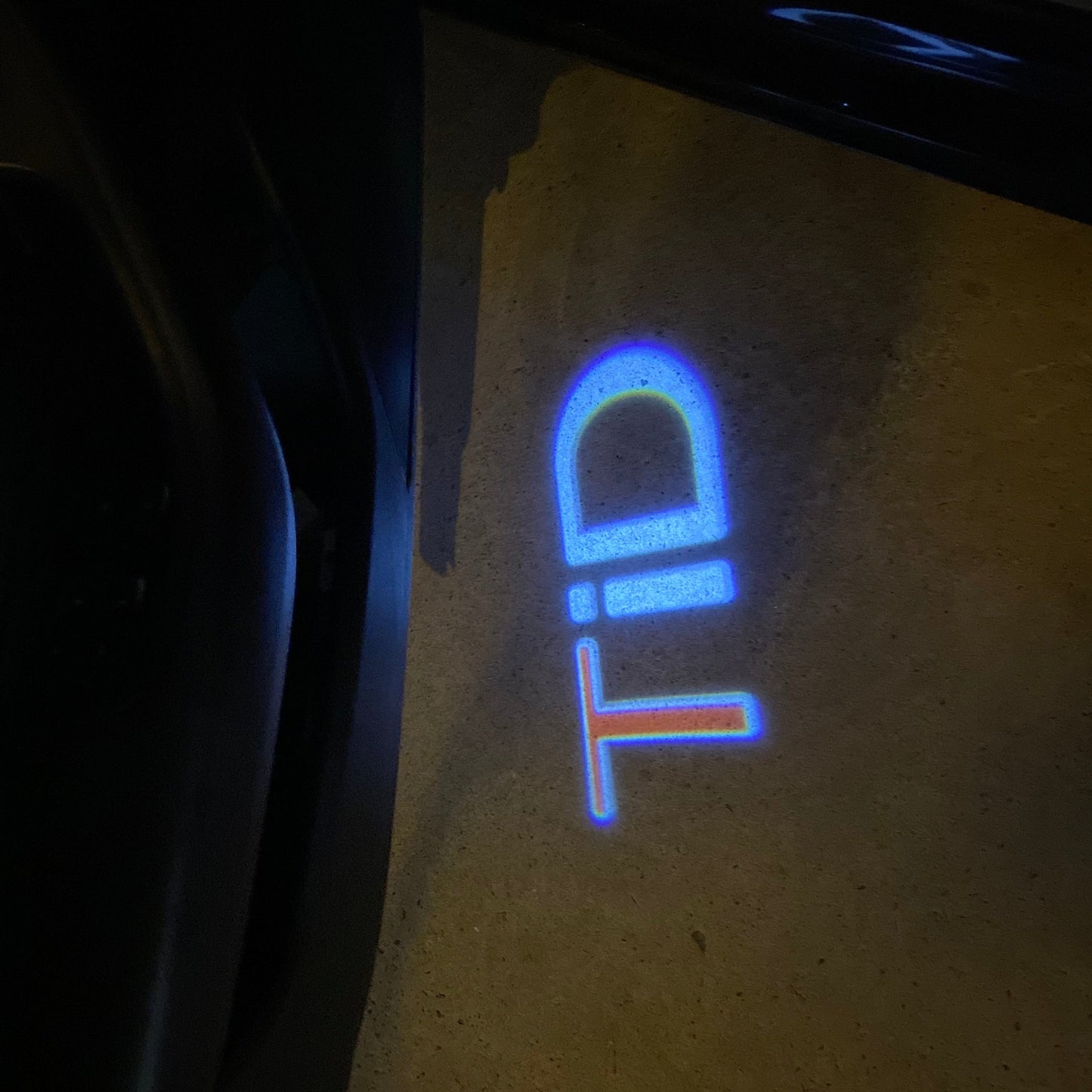 SAAB TID LOGO PROJECROTR LIGHTS Nr.2511 (quantity 1 = 1 sets/2 door lights)
