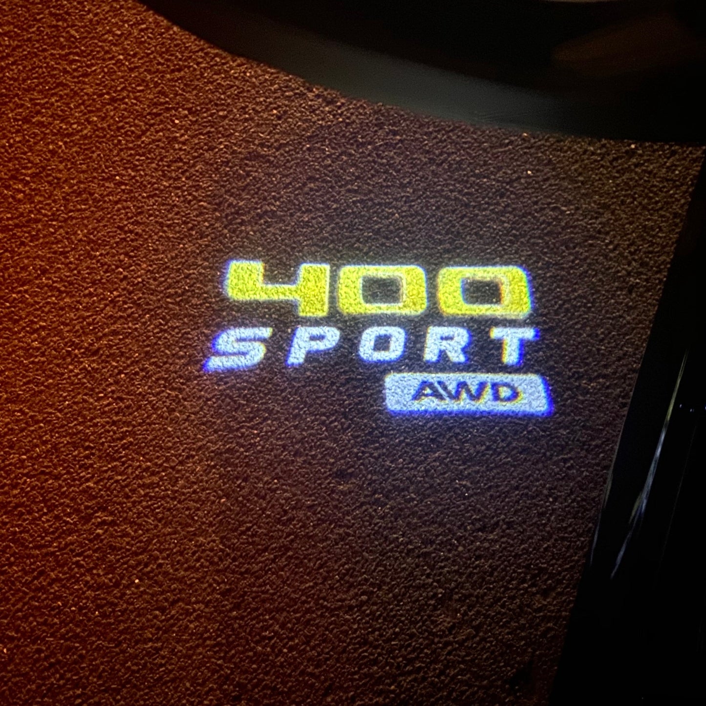 JAGUAR 400 SPORT LOGO PROJECROTR LIGHTS Nr.51 (quantity 1 = 1 sets/2 door lights)
