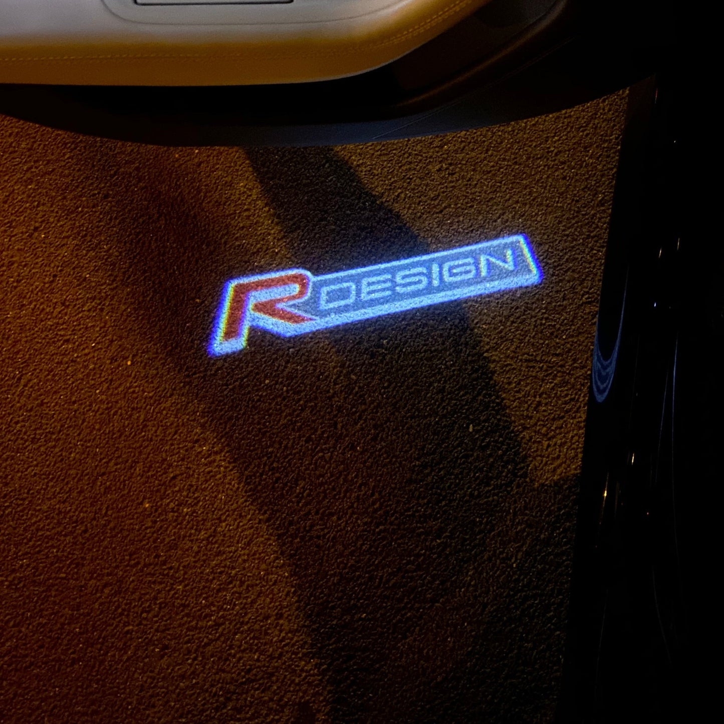 Volvo R DESIGN LOGO PROJECROTR LIGHTS Nr.60 (quantity 1 = 2 Logo Film / 2 door lights)