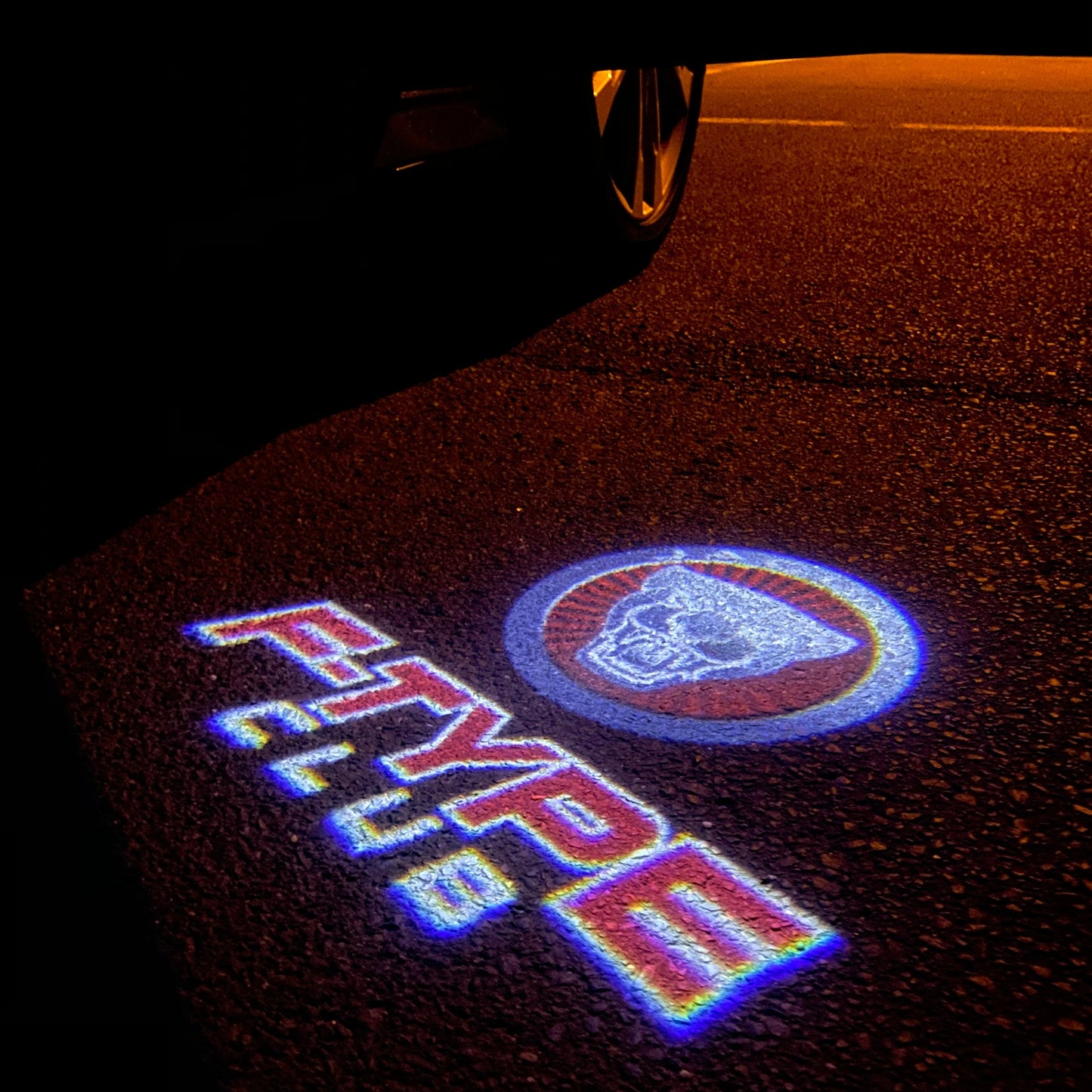 JAGUAR F TYPE LOGO PROJECROTR LIGHTS Nr.135 (quantity 1 = 1 sets/2 door lights)