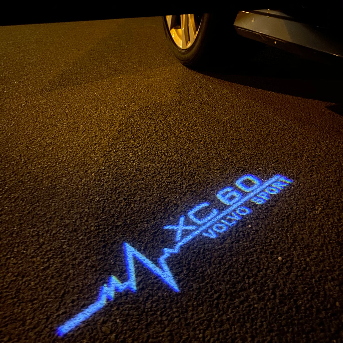 Volvo XC 60 LOGO PROJECROTR LIGHTS Nr.45 (quantity 1 = 2 Logo Film / 2 door lights)
