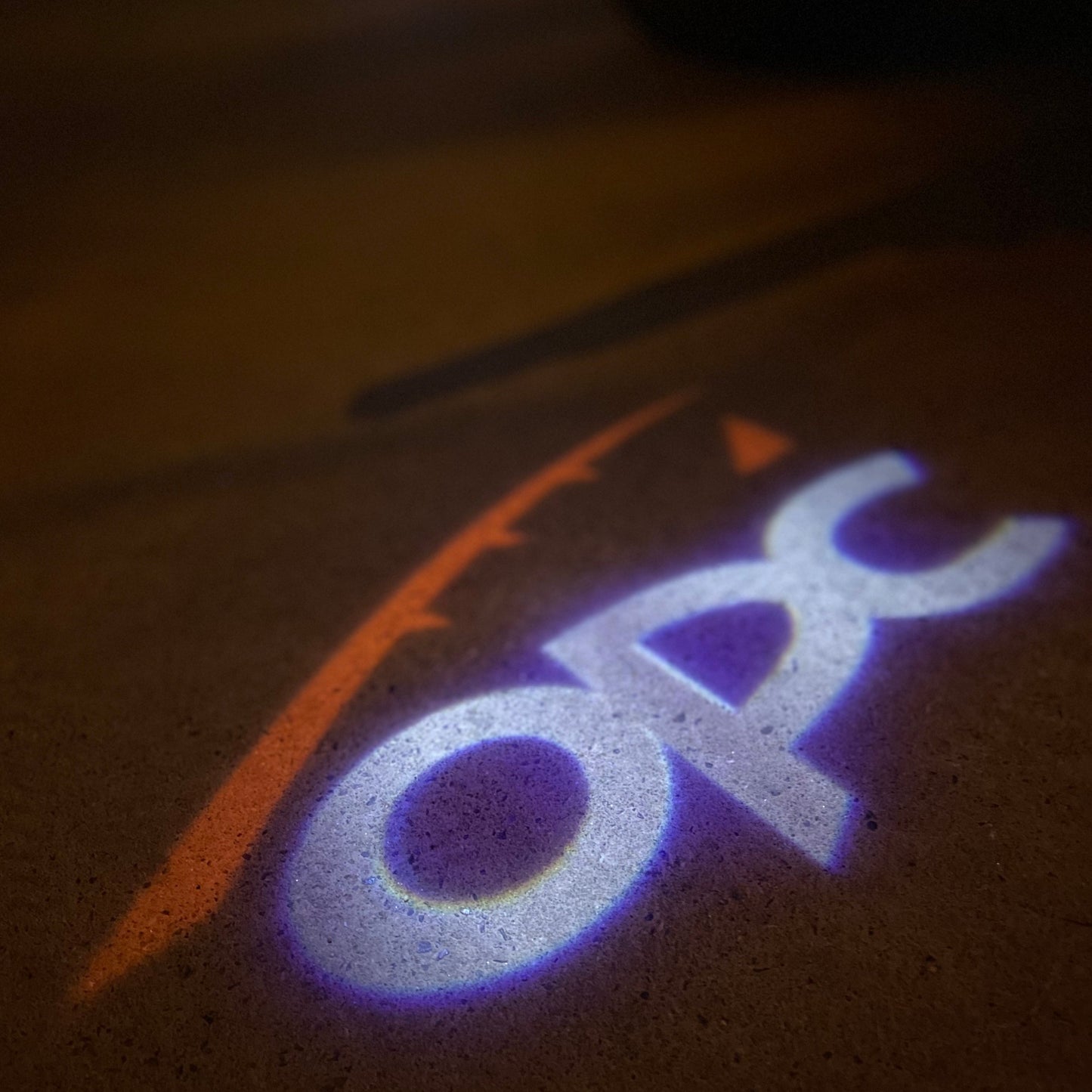 Opel Insignia OPC LOGO PROJECROTR LIGHTS Nr.1429 (quantity 1 = 1 sets/2 door lights)