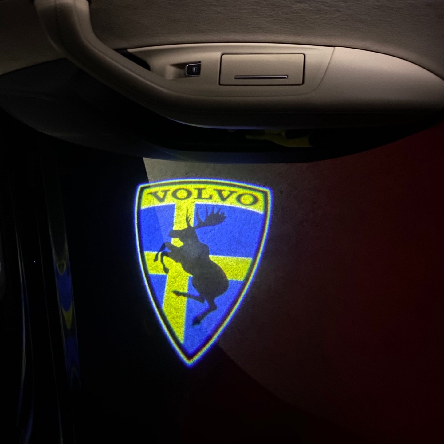 Volvo Milu deer LOGO PROJECROTR LIGHTS Nr.66 (quantity 1 = 2 Logo Film / 2 door lights)