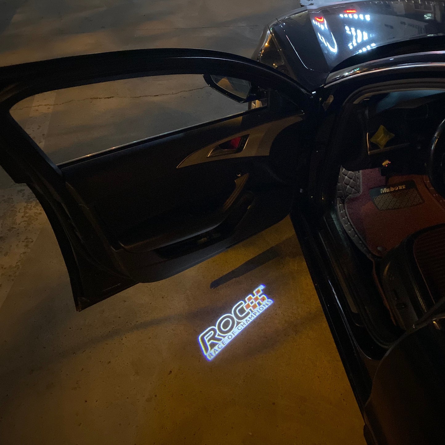 ROC Logo door lights Nr.19N2 (quantity 1 = 2 Logo Films /2 door lights)Automobile Racing & Culture