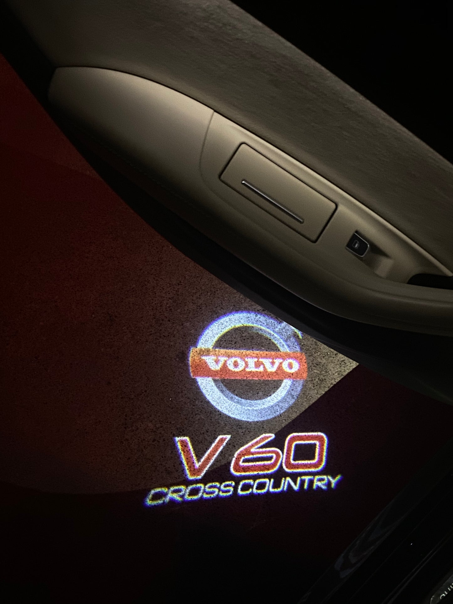 Volvo V60 LOGO PROJECROTR LIGHTS Nr.09 (quantity 1 = 2 Logo Film / 2 door lights)