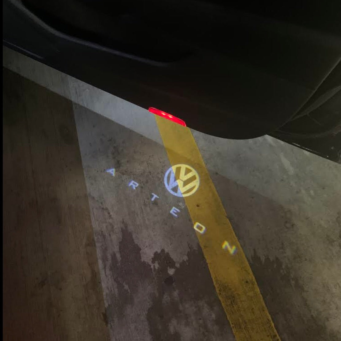 Volkswagen Door lights Arteon Door lights Logo Nr. 84 (quantity 1 = 2 Logo Films /2 door lights)