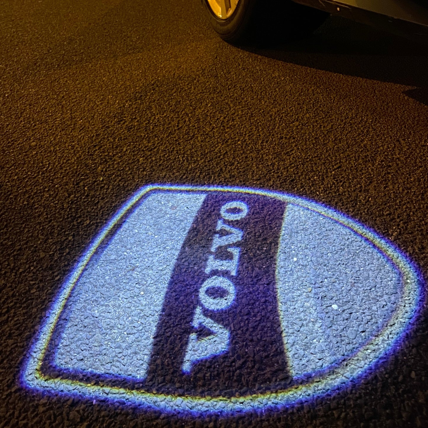 Volvo Original LOGO PROJECROTR LIGHTS Nr.58 (quantity 1 = 2 Logo Film / 2 door lights)