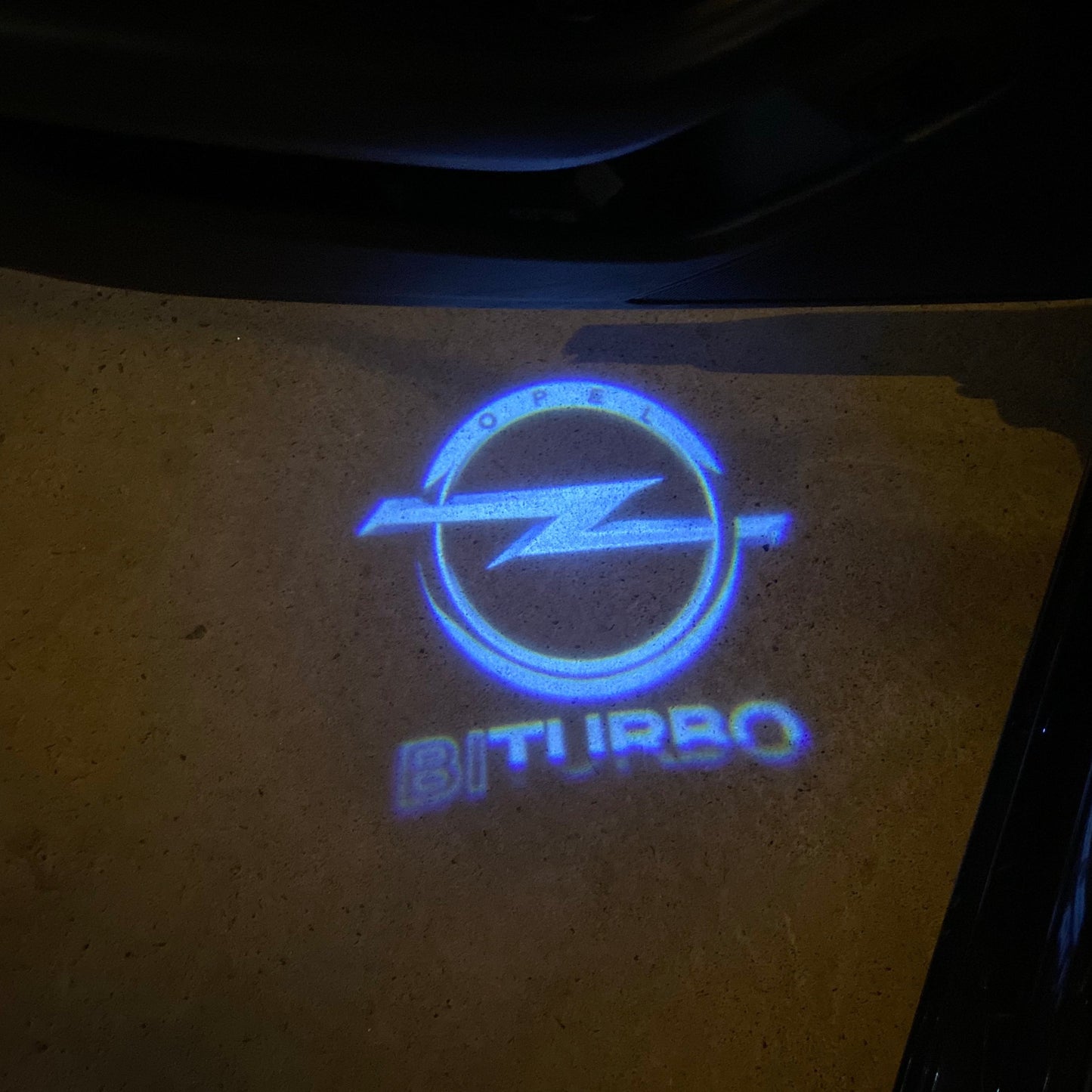 Opel Insignia BITURBO LOGO PROJECROTR LIGHTS Nr.1417 (quantity 1 = 1 sets/2 door lights)