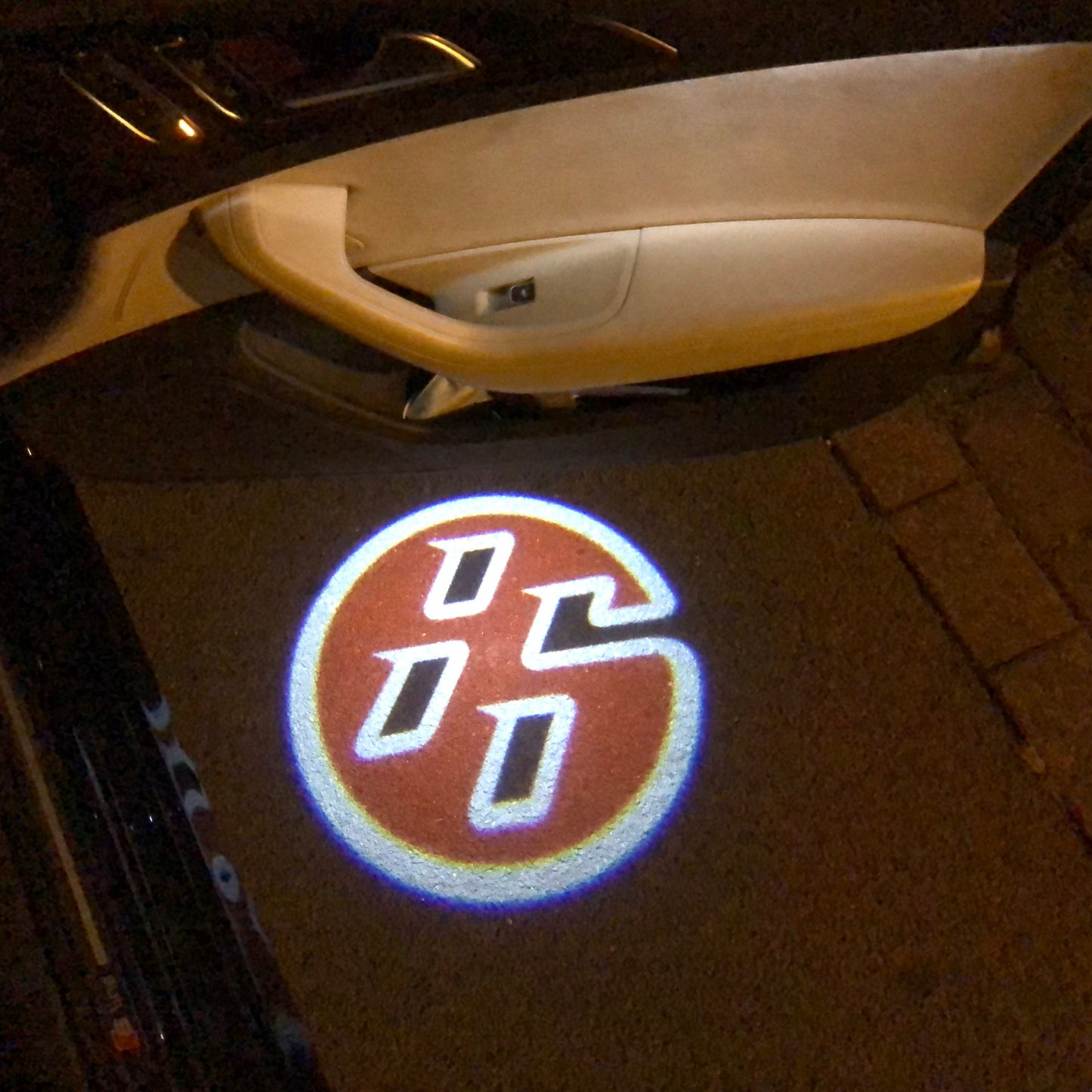 TOYOTA GT86 LOGO PROJECROTR LIGHTS Nr.17 Logo ( quantity 1 = 1 sets/2 door lights)