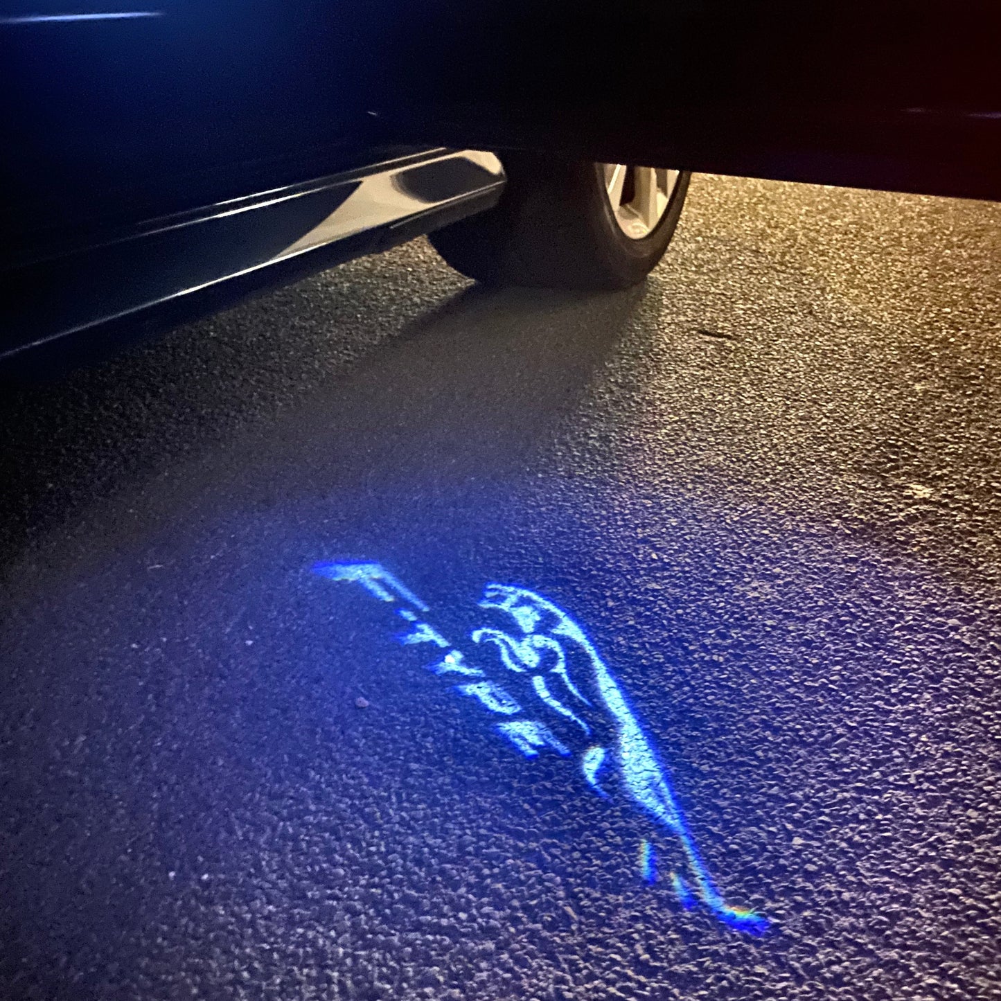JAGUAR F TYPE LOGO PROJECROTR LIGHTS Nr.110 (quantity 1 = 1 sets/2 door lights)