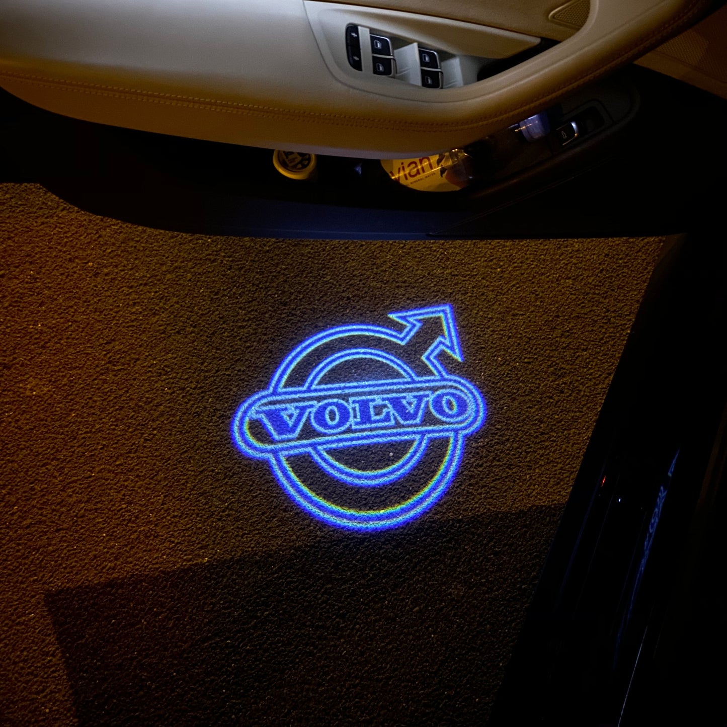 Volvo Original LOGO PROJECROTR LIGHTS Nr.57 (quantity 1 = 2 Logo Film / 2 door lights)