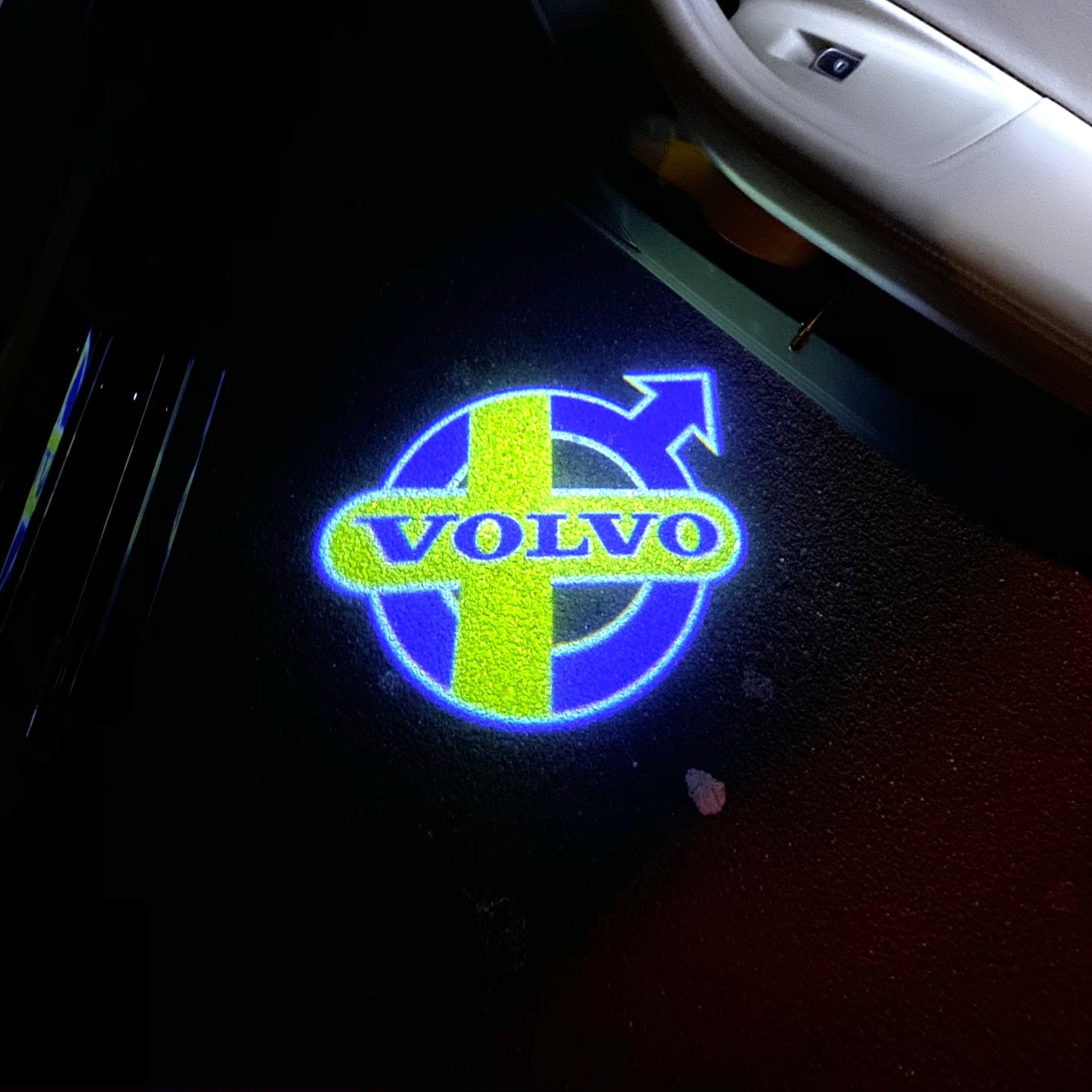 Volvo Original LOGO PROJECROTR LIGHTS Nr.63 (quantity 1 = 2 Logo Film / 2 door lights)