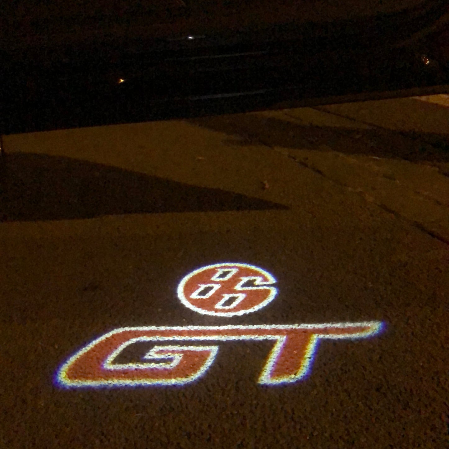 TOYOTA GT86 LOGO PROJECROTR LIGHTS Nr.18 (quantity 1 = 2 Logo Films /2 door lights)
