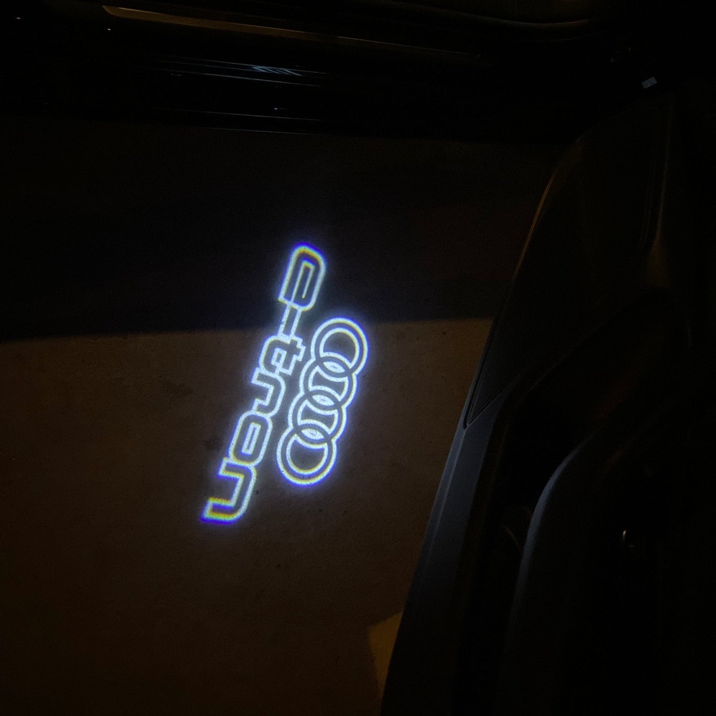 AUDI E-TRON LOGO PROJECTOT LIGHTS Nr.3705