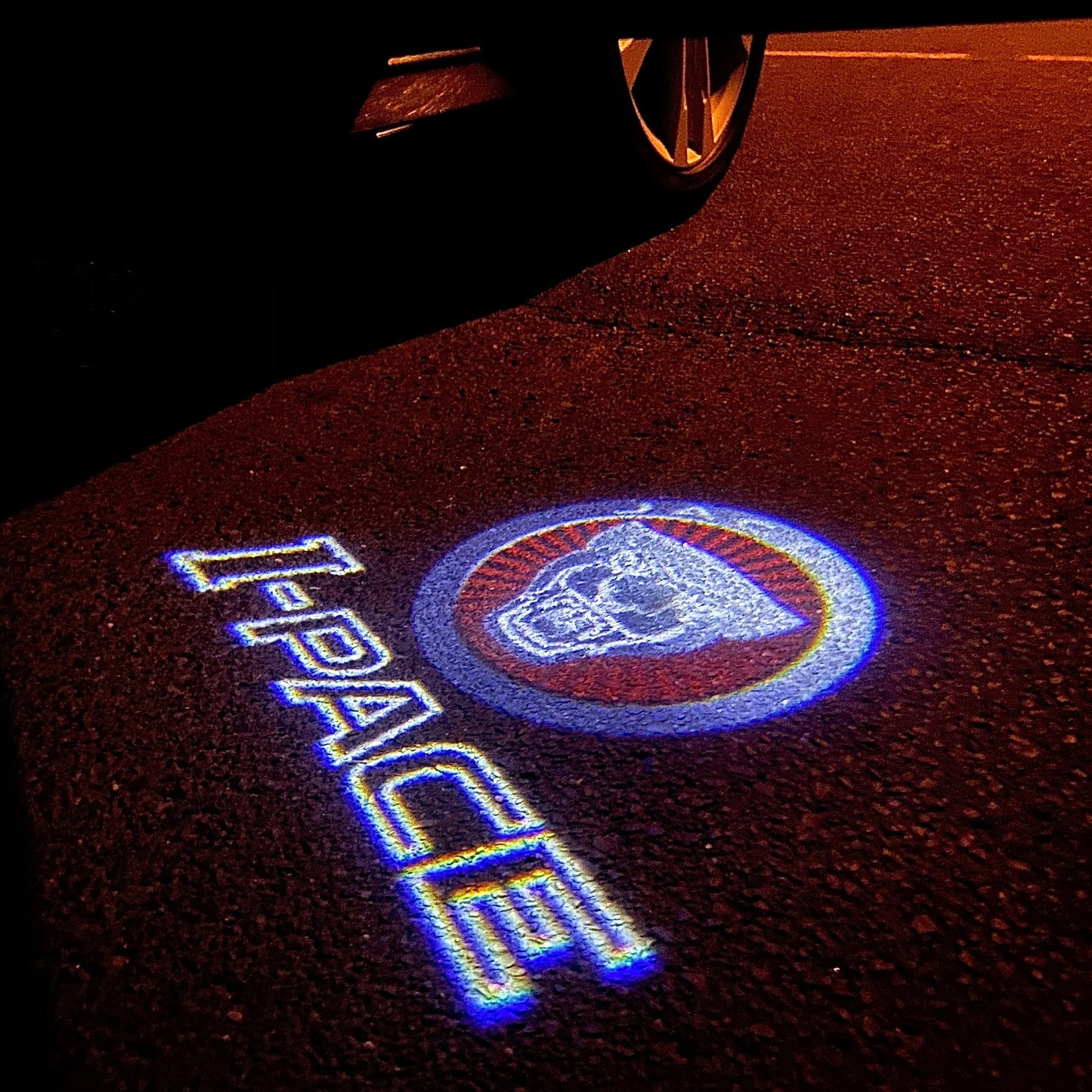 JAGUAR I PACE LOGO PROJECROTR LIGHTS Nr.127 (quantity 1 = 1 sets/2 door lights