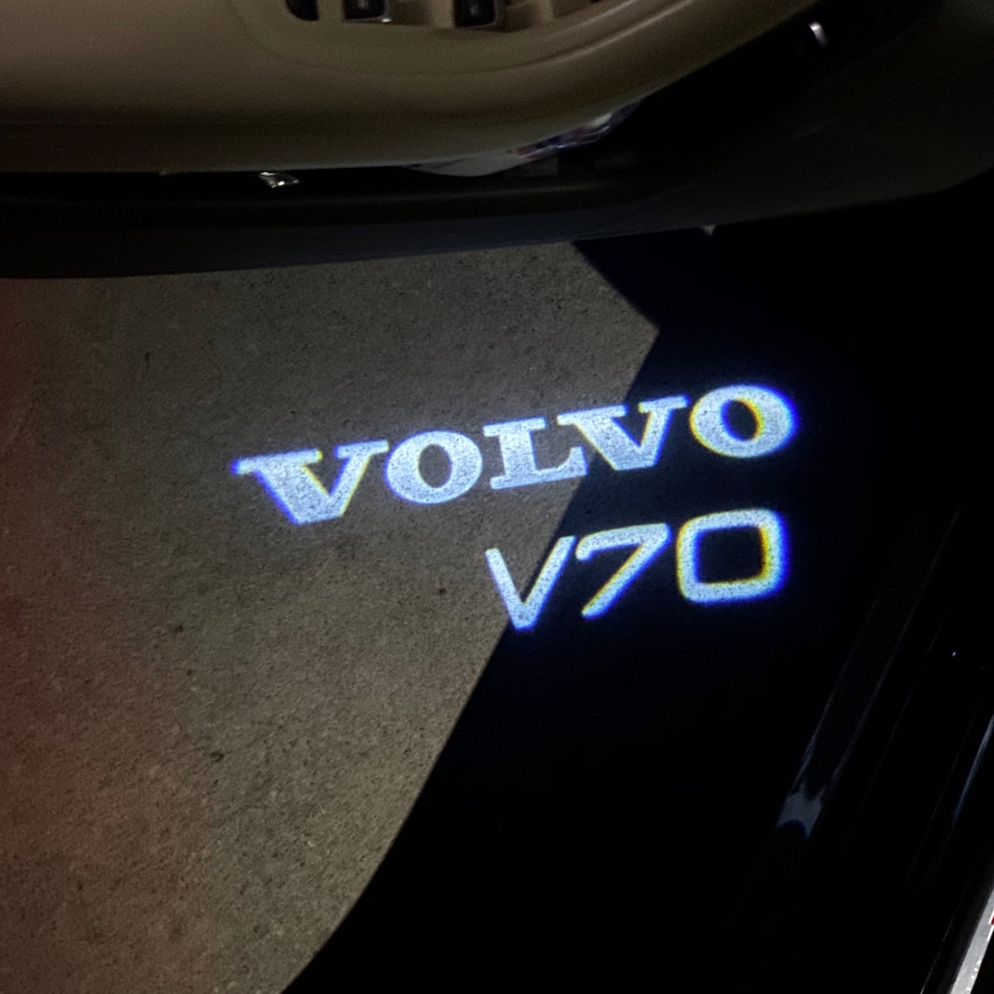 Volvo V 70 LOGO PROJECROTR LIGHTS Nr.03 (quantity 1 = 2 Logo Film / 2 door lights)