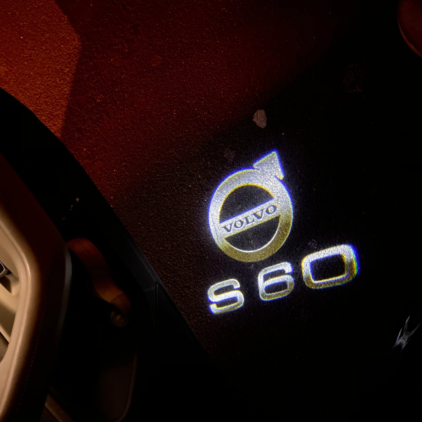 Volvo S 60 LOGO PROJECROTR LIGHTS Nr.125 (quantity 1 = 2 Logo Film / 2 door lights)
