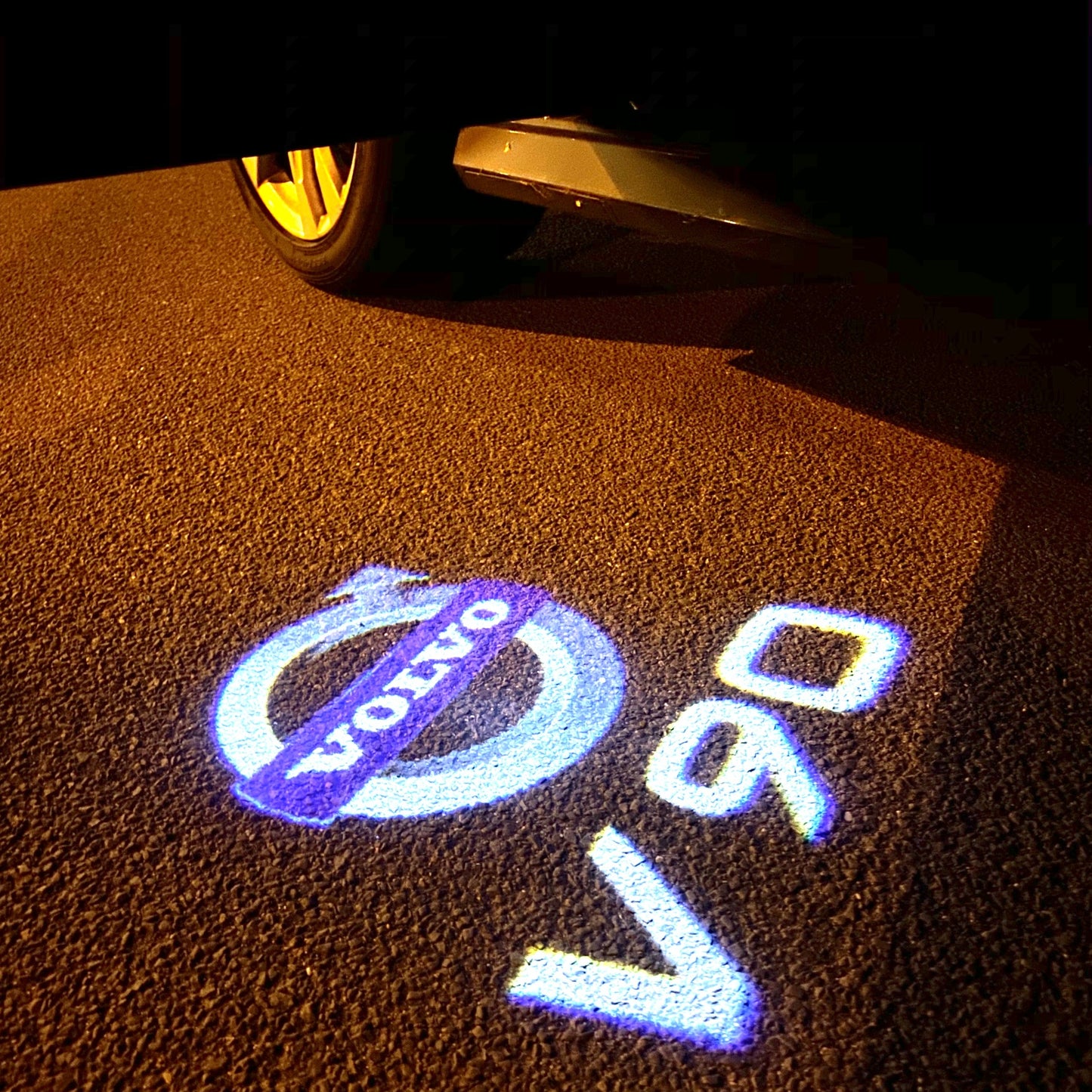 Volvo V 90 LOGO PROJECROTR LIGHTS Nr.47 (quantity 1 = 2 Logo Film / 2 door lights)