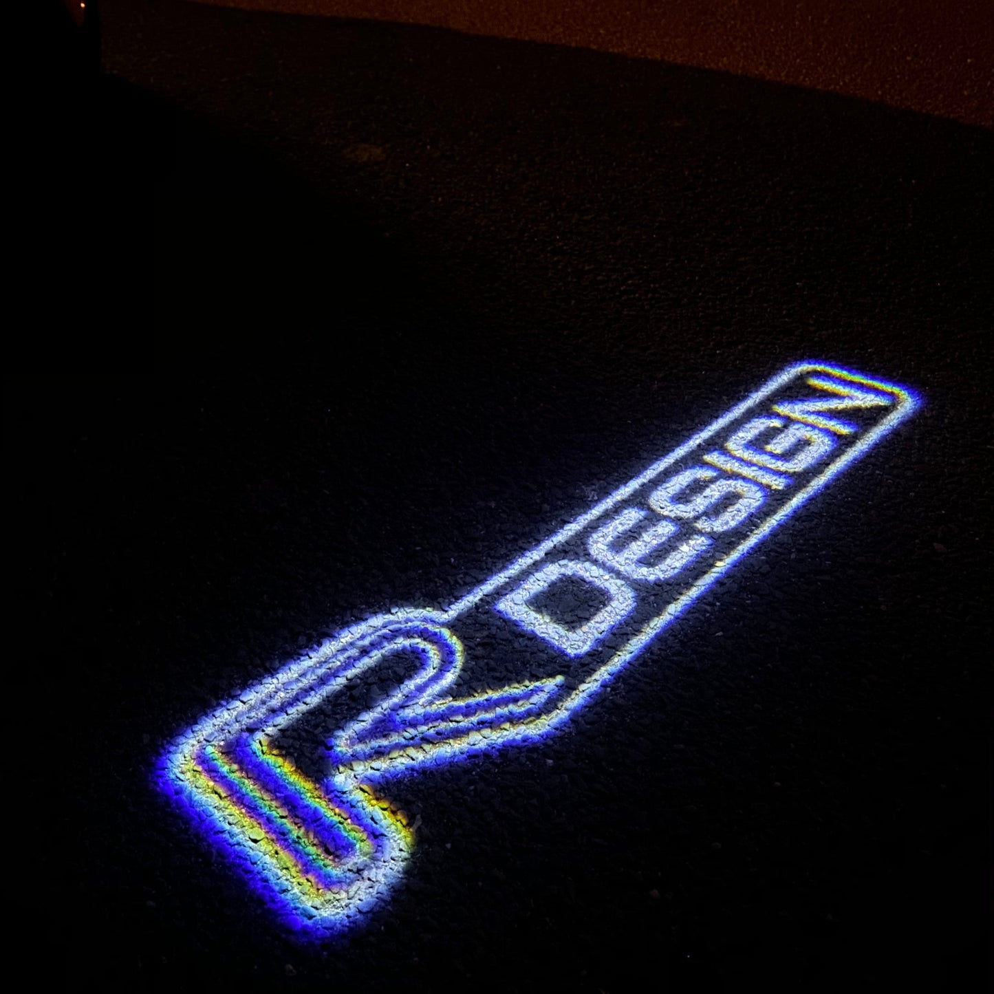 Volvo R DESIGN LOGO PROJECROTR LIGHTS Nr.53 (quantity 1 = 2 Logo Film / 2 door lights)