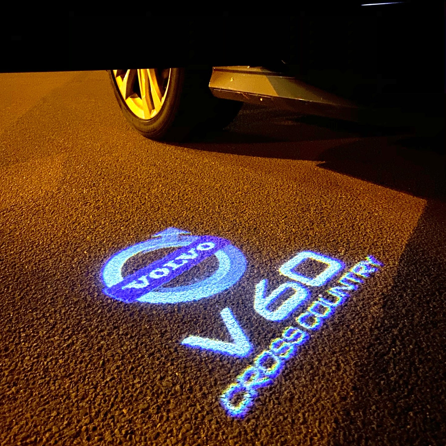 Volvo V60 LOGO PROJECROTR LIGHTS Nr.08 (quantity 1 = 2 Logo Film / 2 door lights)