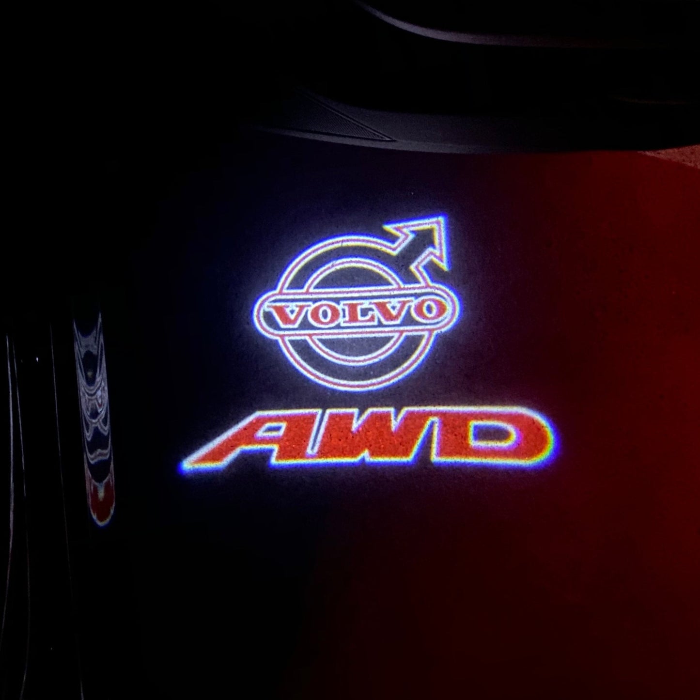Volvo AWD LOGO PROJECROTR LIGHTS Nr.65 (quantity 1 = 2 Logo Film / 2 door lights)