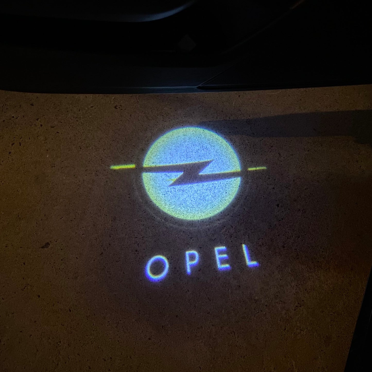 Opel Original LOGO PROJECROTR LIGHTS Nr.1404 (quantity 1 = 1 sets/2 door lights)