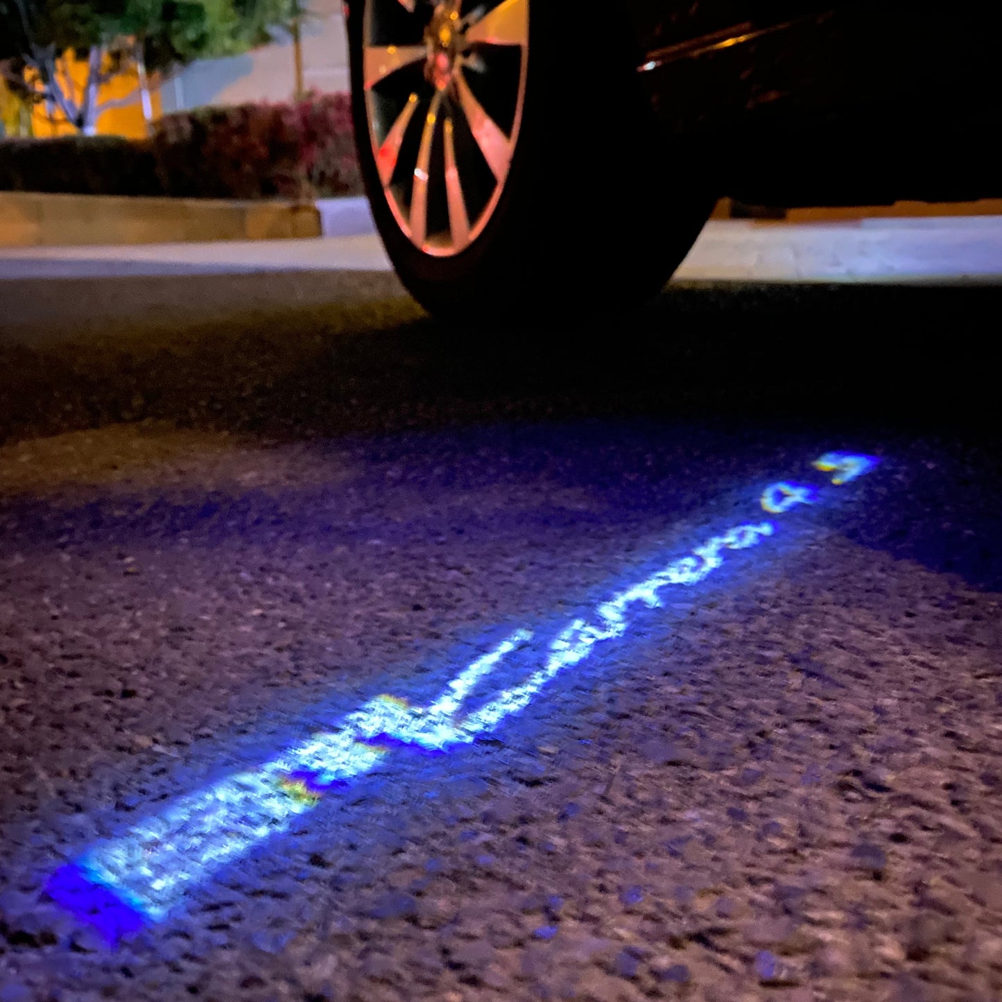 PORSCHE Carrera LOGO PROJECTOT LIGHTS Nr.8088 (quantity 1 = 2 Logo Film / 2 door lights)
