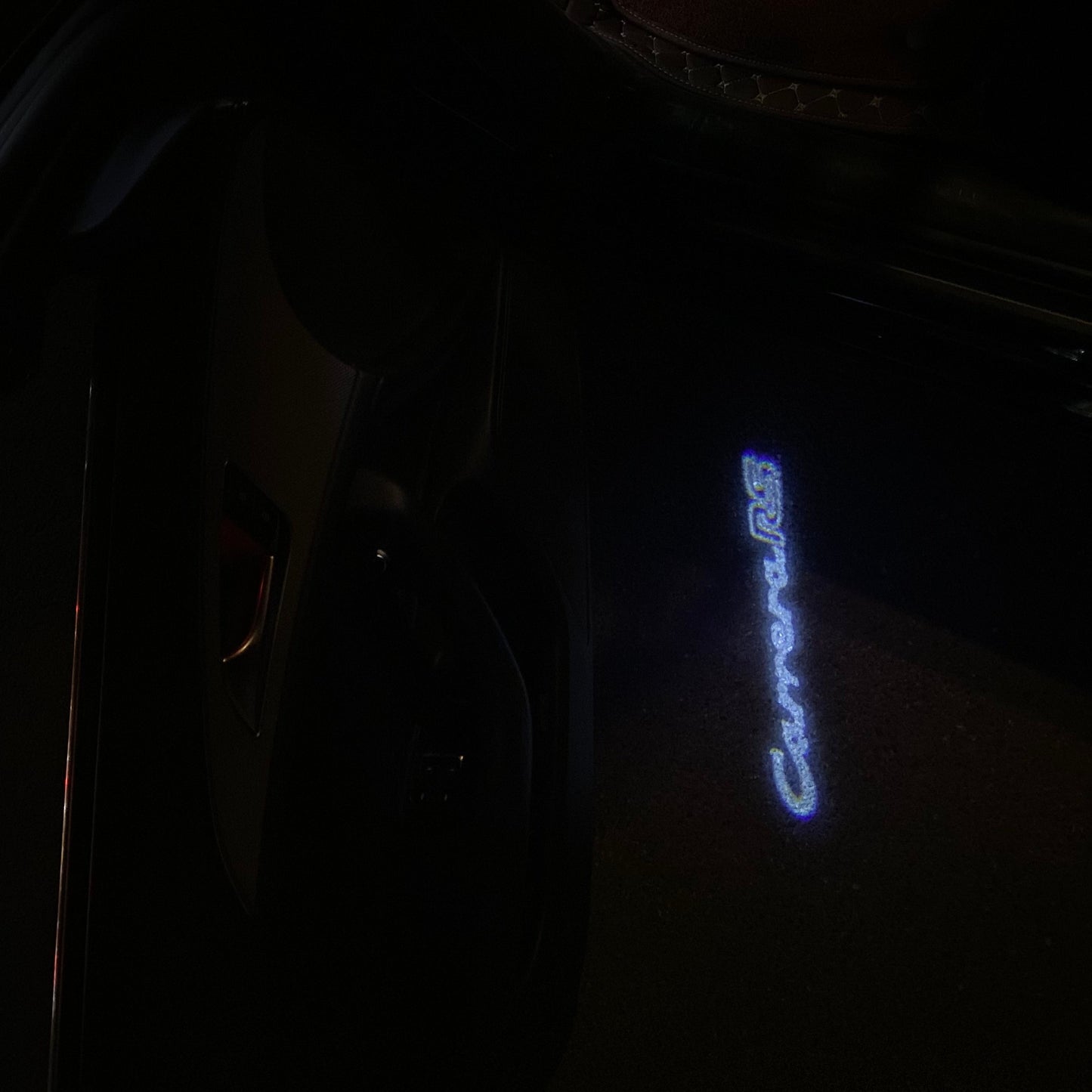 PORSCHE Carrera LOGO PROJECTOT LIGHTS Nr.8081(quantity 1 = 2 Logo Film / 2 door lights)