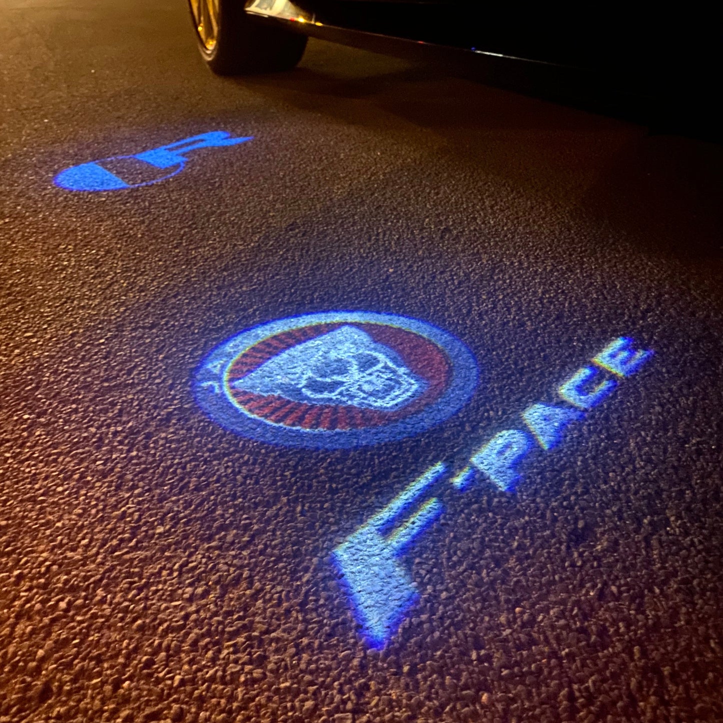 JAGUAR F PACE LOGO PROJECROTR LIGHTS Nr.113 (quantity 1 = 1 sets/2 door lights)