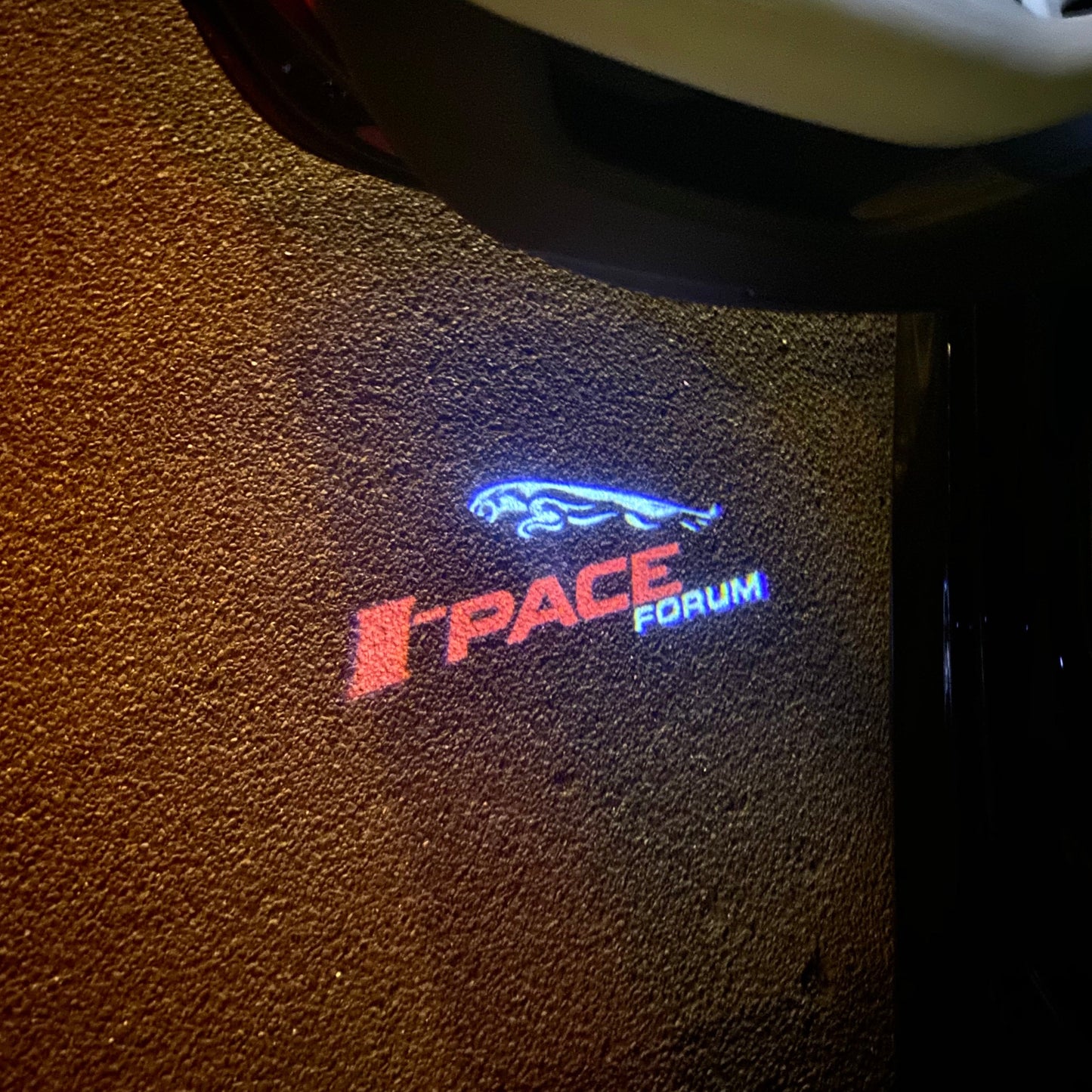 JAGUAR I PACE LOGO PROJECROTR LIGHTS Nr.119 (quantity 1 = 1 sets/2 door lights)