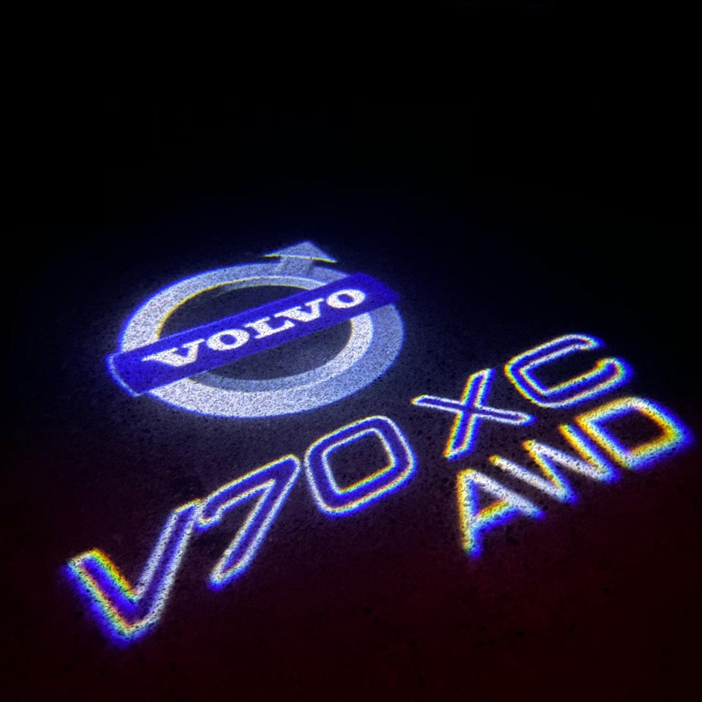 Volvo V 70 LOGO PROJECROTR LIGHTS Nr.06 (quantity 1 = 2 Logo Film / 2 door lights)