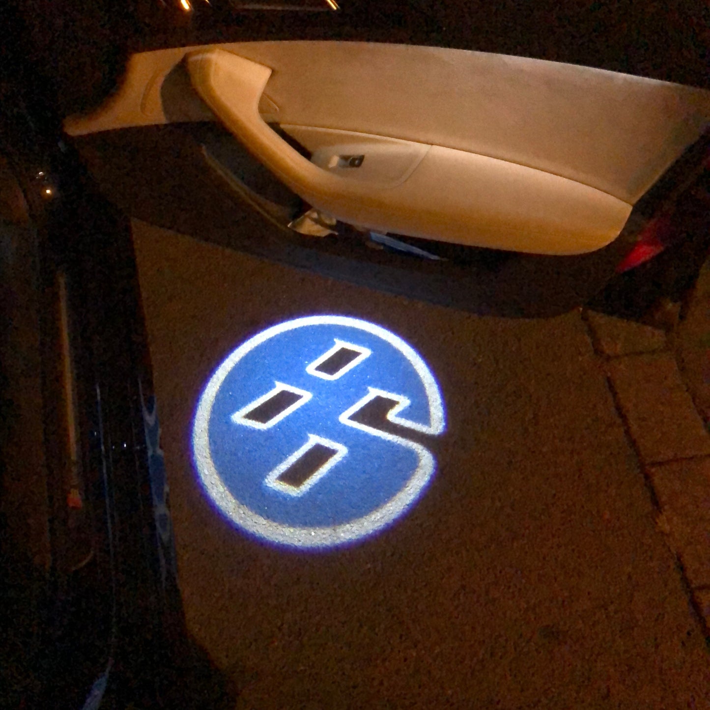 TOYOTA GT86 LOGO PROJECROTR LIGHTS Nr.09 Logo ( quantity 1 = 1 sets/2 door lights)